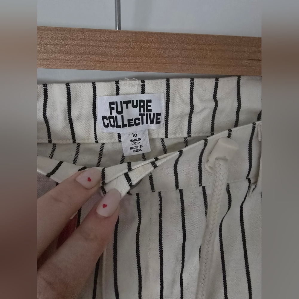 Future Collective Striped Pants